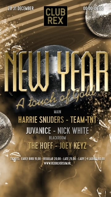 NYE 2023 - A Touch of Gold